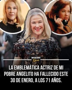 Catherine O’Hara falleció tristemente a los 71 años