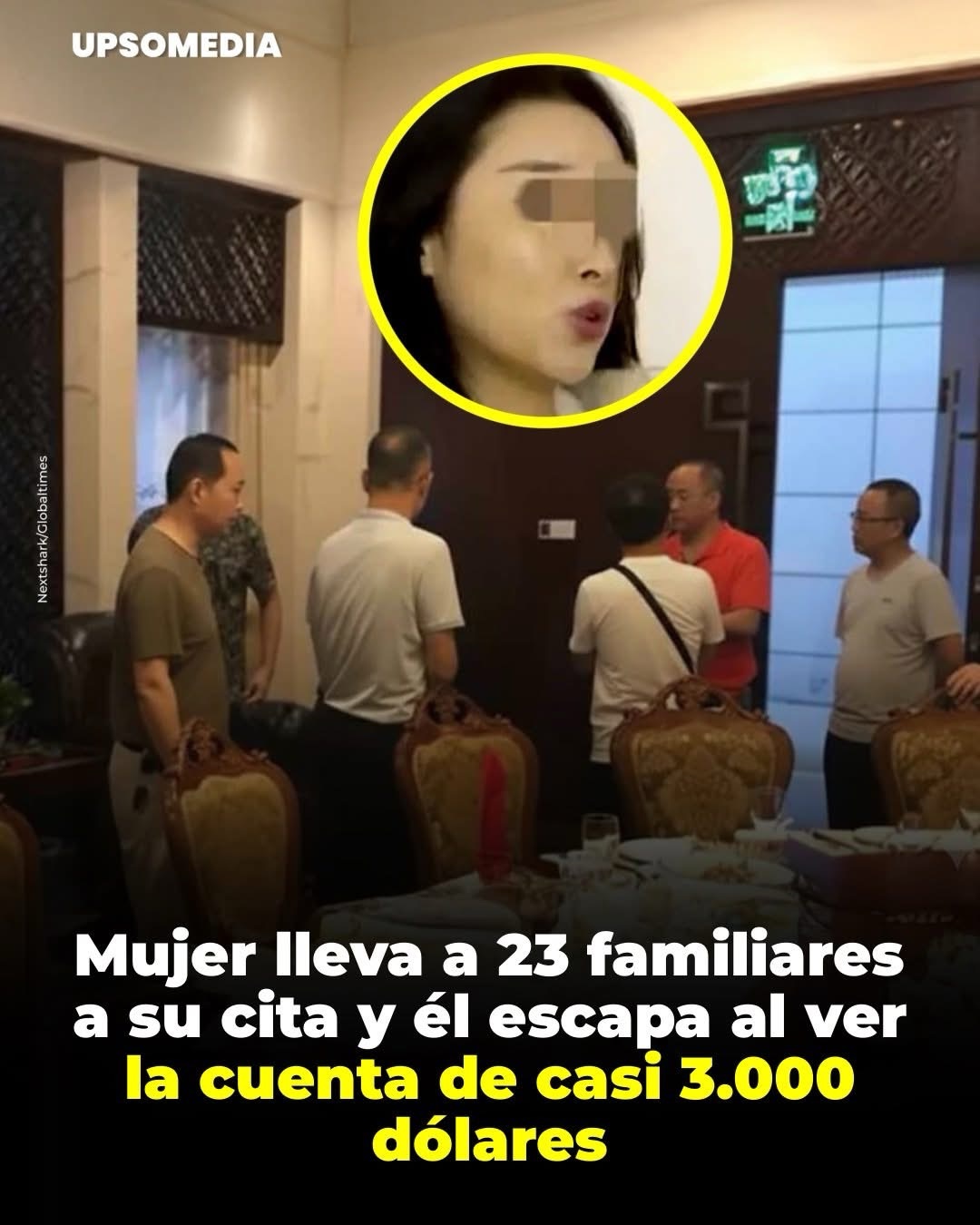 Quiso probar su generosidad y llevó al restaurante a 23 familiares