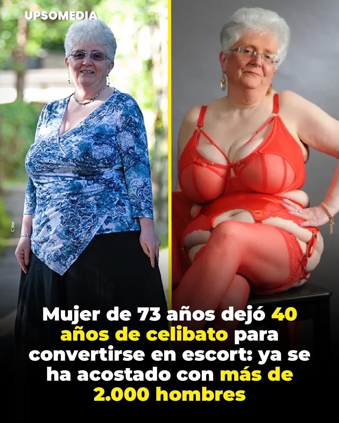 Decidió cambiar radicalmente su vida y convertirse en escort en la tercera edad