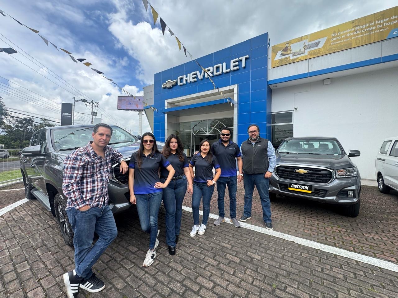 Metrocar celebra 50 años de trayectoria en el mercado automotor ecuatoriano, ofreciendo respaldo total a sus clientes para la compra de la poderosa Chevrolet D-MAX.