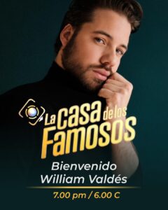 “William Valdés llega a Telemundo para dar voz a La Casa de los Famosos”