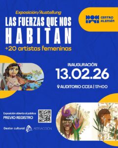 Las fuerzas que nos habitan, una exposición colectiva con +20 artistas femeninas de Perú y Ecuador