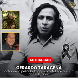 Fallece Gerardo Taracena, una de las figuras más potentes y respetadas del cine y la televisión en México