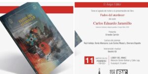 PRESENTACIÓN DEL LIBRO FADOS DEL ATARDECER, DEL POETA CARLOS EDUARDO JARAMILLO