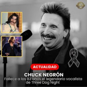 Falleció Chuck Negrón