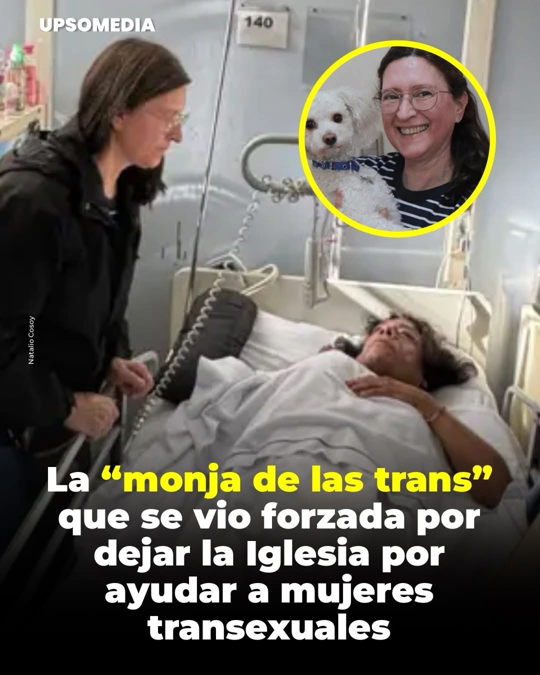 Obligada a dejar el hábito por ayudar a mujeres