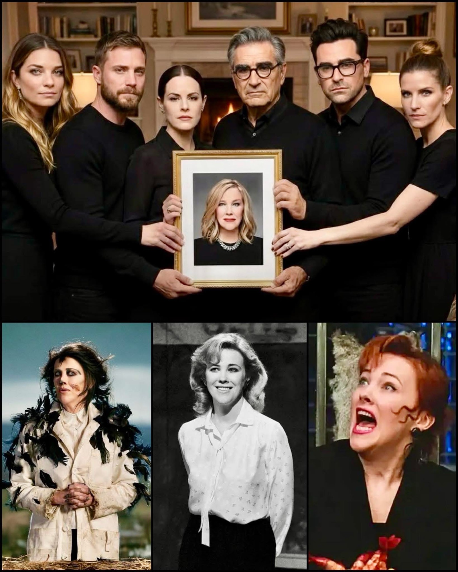 El elenco de Schitt’s Creek se unió para honrar a Catherine O’Hara