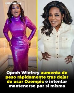 Oprah Winfrey reveló una dramática pérdida de peso