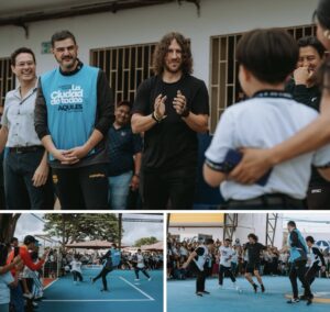 UN CAMPEÓN DEL MUNDO CONQUISTÓ EL SUBURBIO CON EJEMPLO, VALORES Y FÚTBOL