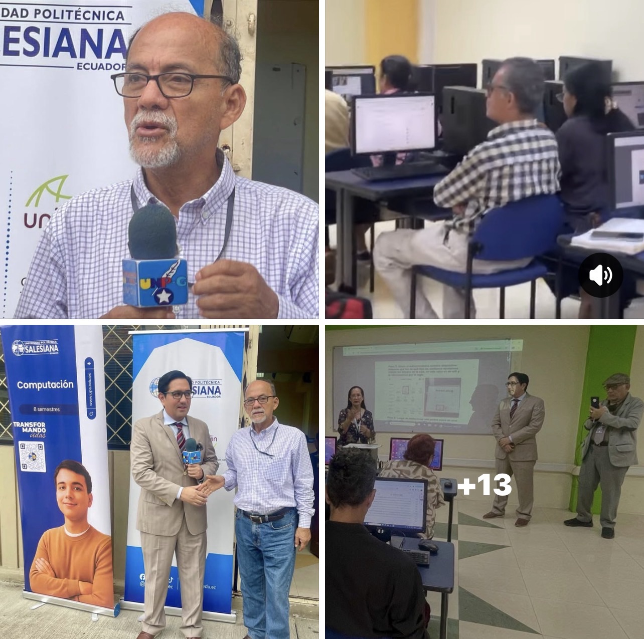 Cobertura informativa de las sesiones áulicas de curso de Inteligencia Artificial