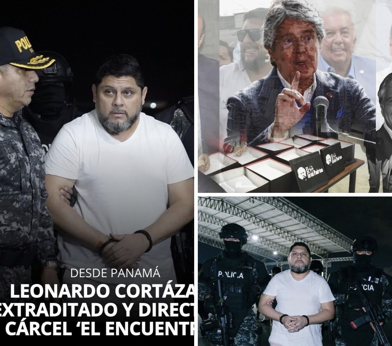 LEONARDO CORTÁZAR FUE EXTRADITADO DE PANAMÁ Y SERÁ TRASLADADO A LA CÁRCEL “EL ENCUENTRO”