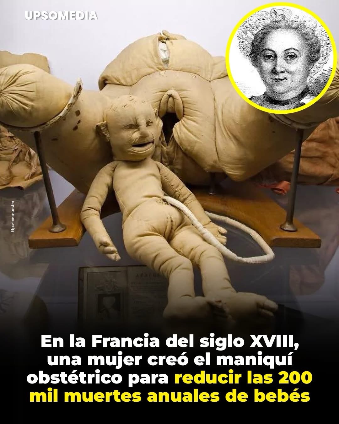 El primer maniquí obstétrico a tamaño real