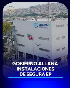 El Ministerio del Interior realizó una intervención en las oficinas de la Empresa Pública Municipal de seguridad de Guayaquil