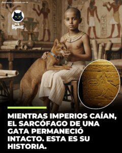 Gata aparece nombrada como Ta-Miaut (tA-miAt): literalmente, “La gata”.