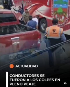 Una discusión entre conductores terminó en una pelea