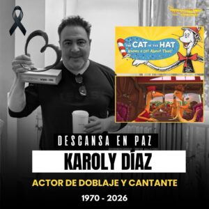 ¡Hasta siempre, Karoly Díaz! Una voz inolvidable que hoy se une a las estrellas.