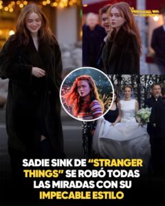 Sadie Sink se llevó todas las miradas durante la boda sorpresa de Maya Hawke y Christian Lee Hutson