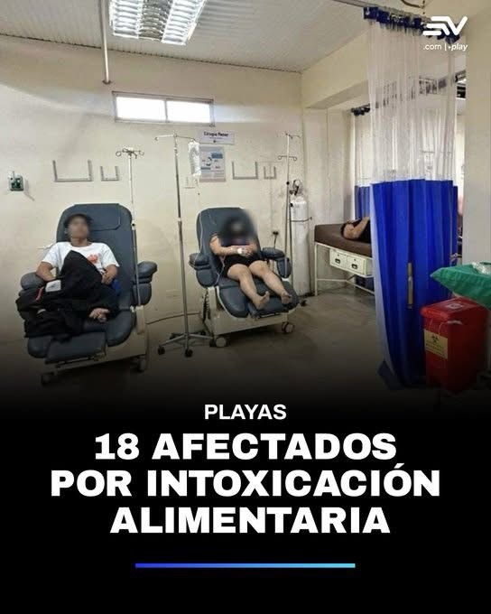 18 PERSONAS FUERON ATENDIDAS POR INTOXICACIÓN ALIMENTARIA EN PLAYAS