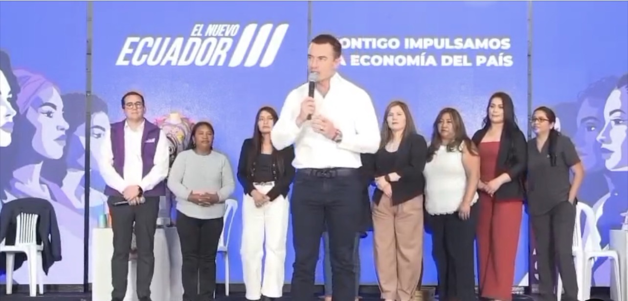 PRESIDENTE DANIEL NOBOA IMPULSA INDEPENDENCIAECONÓMICA DE MUJERES A TRAVÉS DE BANECUADOR CONLA COLOCACIÓN DE MÁS DE 24.200 CRÉDITOS