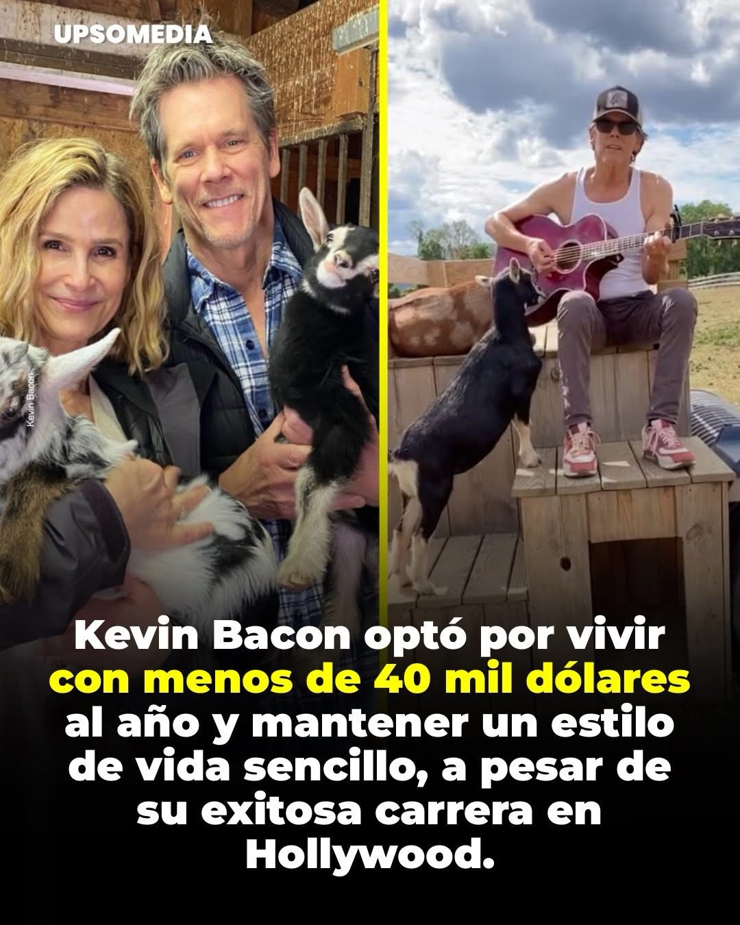 Kevin Bacon tomó una decisión poco común en la industria: optar por una vida sencilla