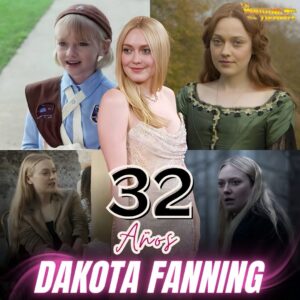 ¡Feliz cumpleaños, Dakota Fanning!