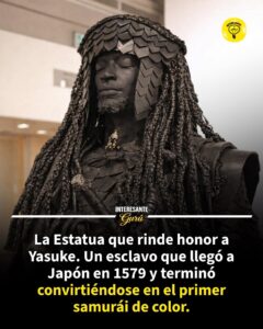 Hace casi 500 años, un hombre africano llegó al Japón feudal y rompió todas las expectativas