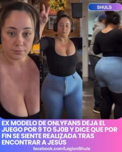 Una exmodelo de OnlyFans de Texas dio un giro radical a su vida