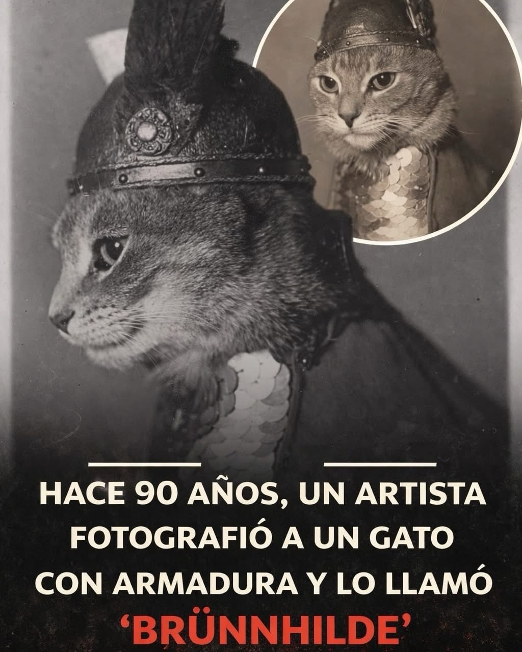 “Brünnhilde”, fue tomada en 1936 por el fotógrafo Adolph Edward Weidhaas