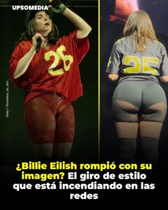 ¡Sí, las fotos son reales! Y sí… pertenecen a los conciertos más recientes de Billie Eilish🔥🫣