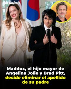 El mayor de los 6 hijos de Angelina Jolie y Brad Pitt, Maddox, ha decidido seguir los pasos de sus hermanos al prescindir del apellido de su padre.