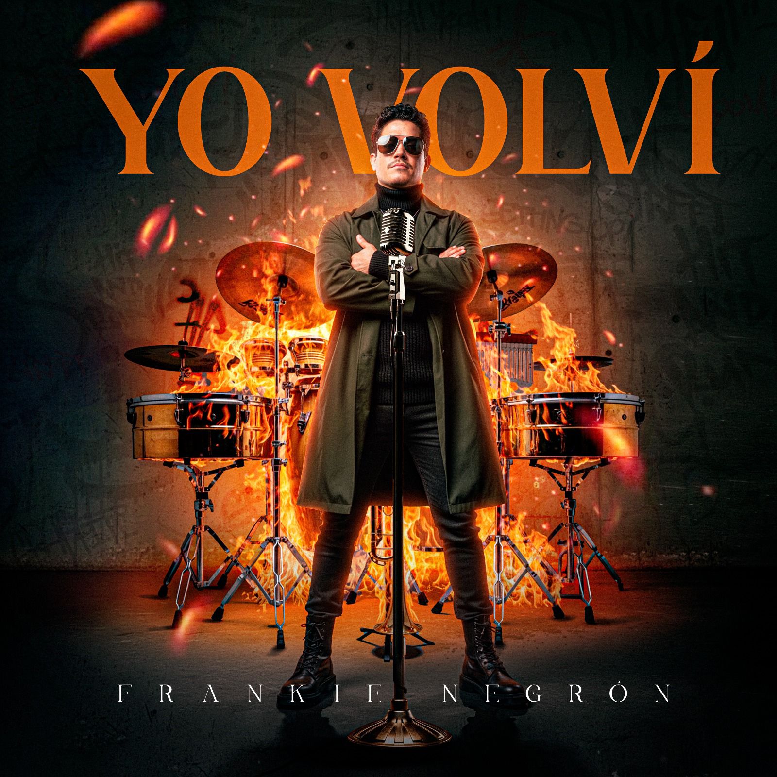 Frankie Negrón el ídolo de la salsa regresa con fuerza y revolución musical con su nuevo sencillo “Yo Volví”