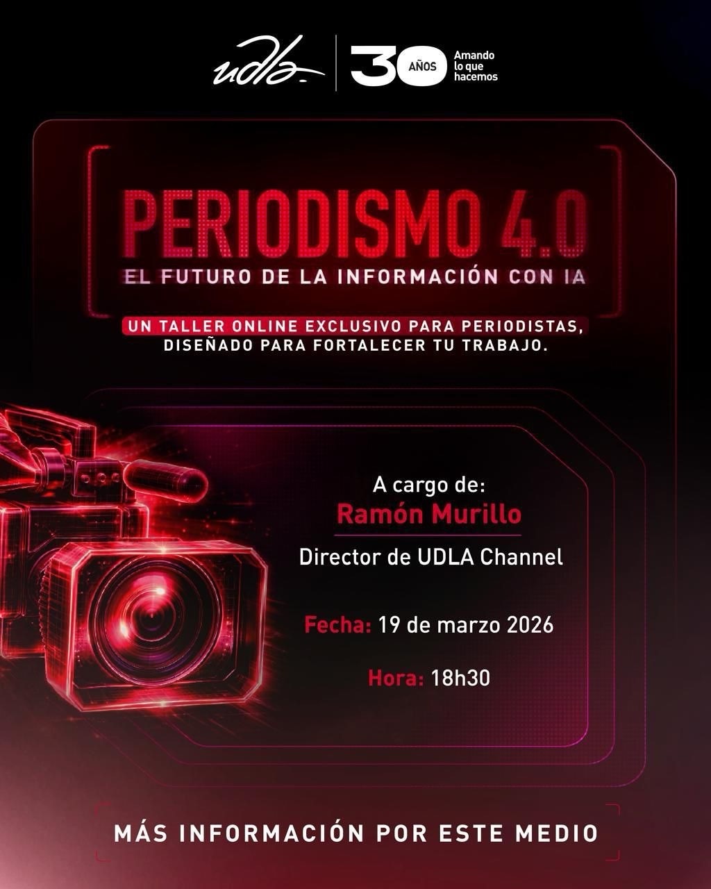 5 de UDLA te Informa , con análisis y datos que pueden aportar a tu agenda periodística