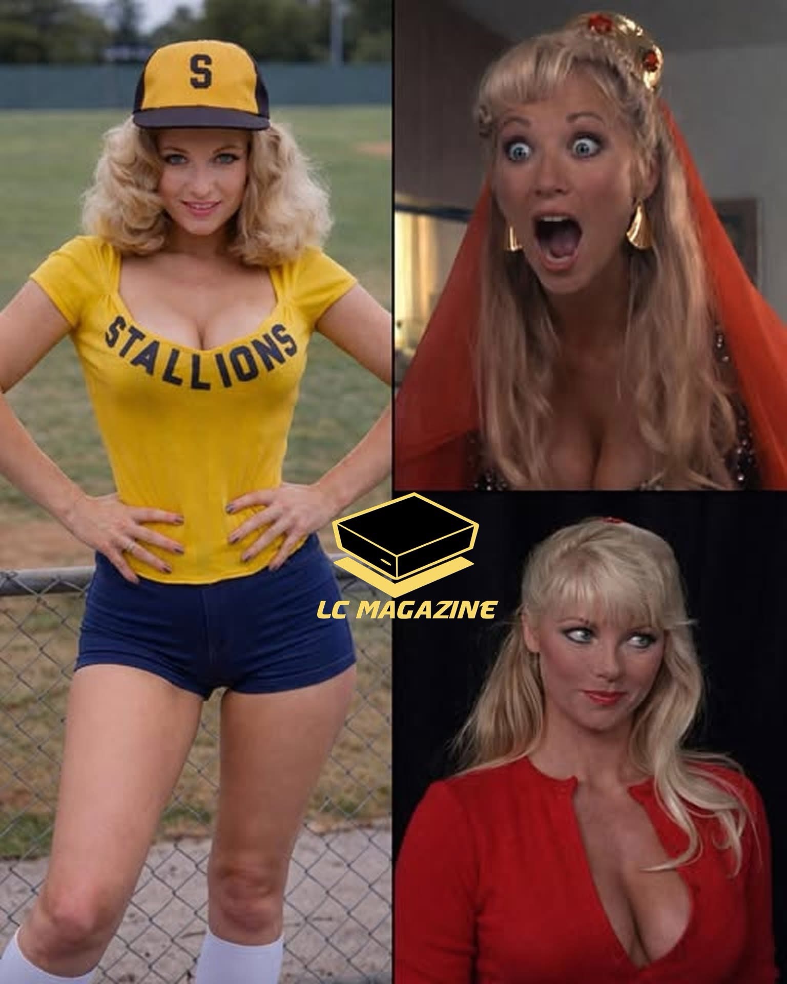 Ángela Aames: La “Bombshell” que conquistó la comedia de los 80.