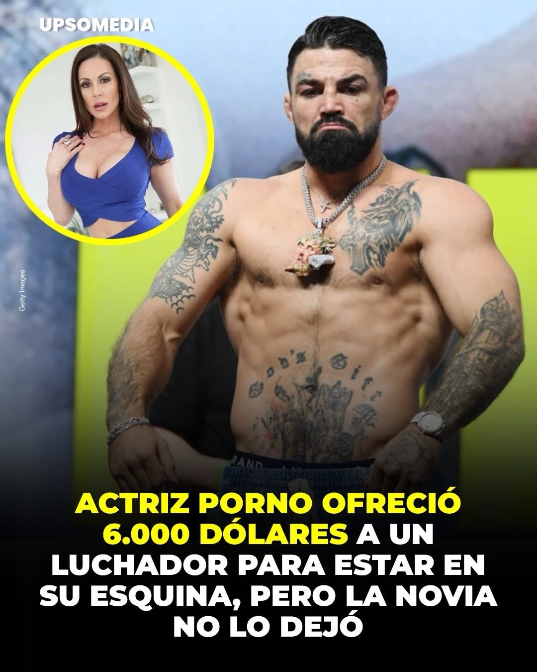 Mike Perry, luchador de la UFC, hizo un sorprendente ofrecimiento para uno de sus combates