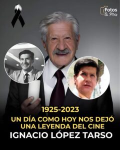 Un día como hoy falleció una leyenda del cine mexicano