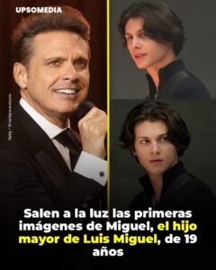 Finalmente salieron a la luz las primeras imágenes de Miguel, el hijo mayor de Luis Miguel y Aracely Arámbula