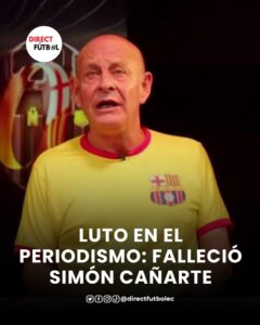 Simón Cañarte Rendón un infarto terminó con la vida del comunicador