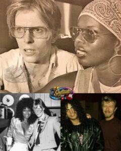 David Bowie y su novia en 1976