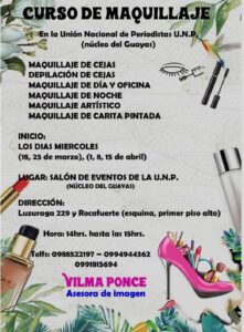 Curso de Maquillaje en la UNP-GUAYAS