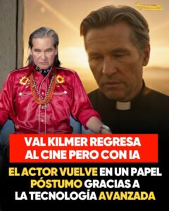 El icónico Val Kilmer regresa a la pantalla grande de forma sorpresiva en “As Deep as the Grave”.