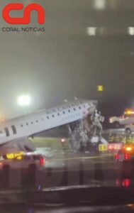 Dos personas han muerto después de que un avión comercial de Air Canada procedente de Montreal
