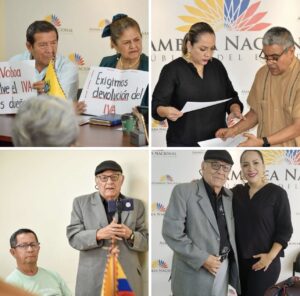 ORGANIZACIÓN DE JUBILADOS ENTREGÓ LA DENUNCIA EN CONTRA DEL SRI.