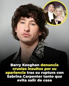 BARRY KEOGHAN, CONFESÓ ESTAR VIVIENDO UN INFIERNO DEBIDO AL ACOSO EN REDES SOCIALES