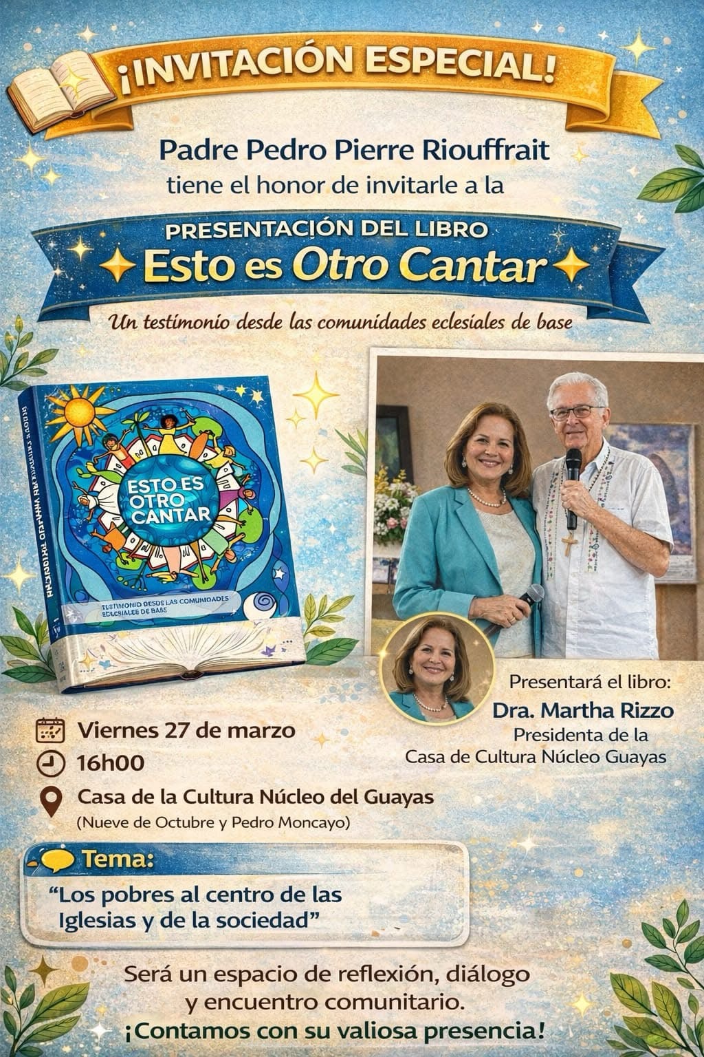 Presentación del libro “Esto es Otro Cantar”