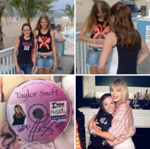 Ella es Holly, la primera fan de Taylor Swift