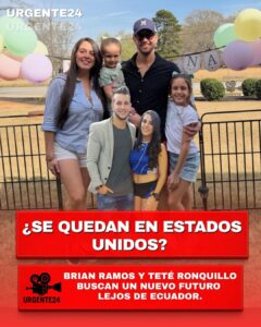 Con dos meses en Estados Unidos, Teté Ronquillo respondió a sus seguidores sobre si piensa quedarse a vivir en ese país.