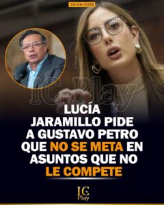La asambleísta ecuatoriana Lucía Jaramillo hizo un llamado público al presidente de Colombia Gustavo Petro