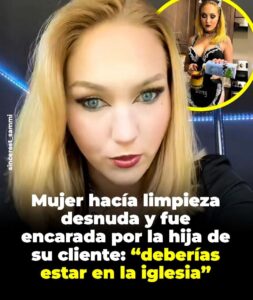 Sammi estaba haciendo uno de sus trabajos de limpieza desnuda en la casa de un hombre de 60 años cuando todo se salió de control.
