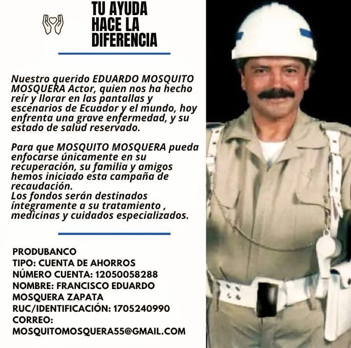 Tu granito de arena para un gran artista y ser humano Mosquito Mosquera