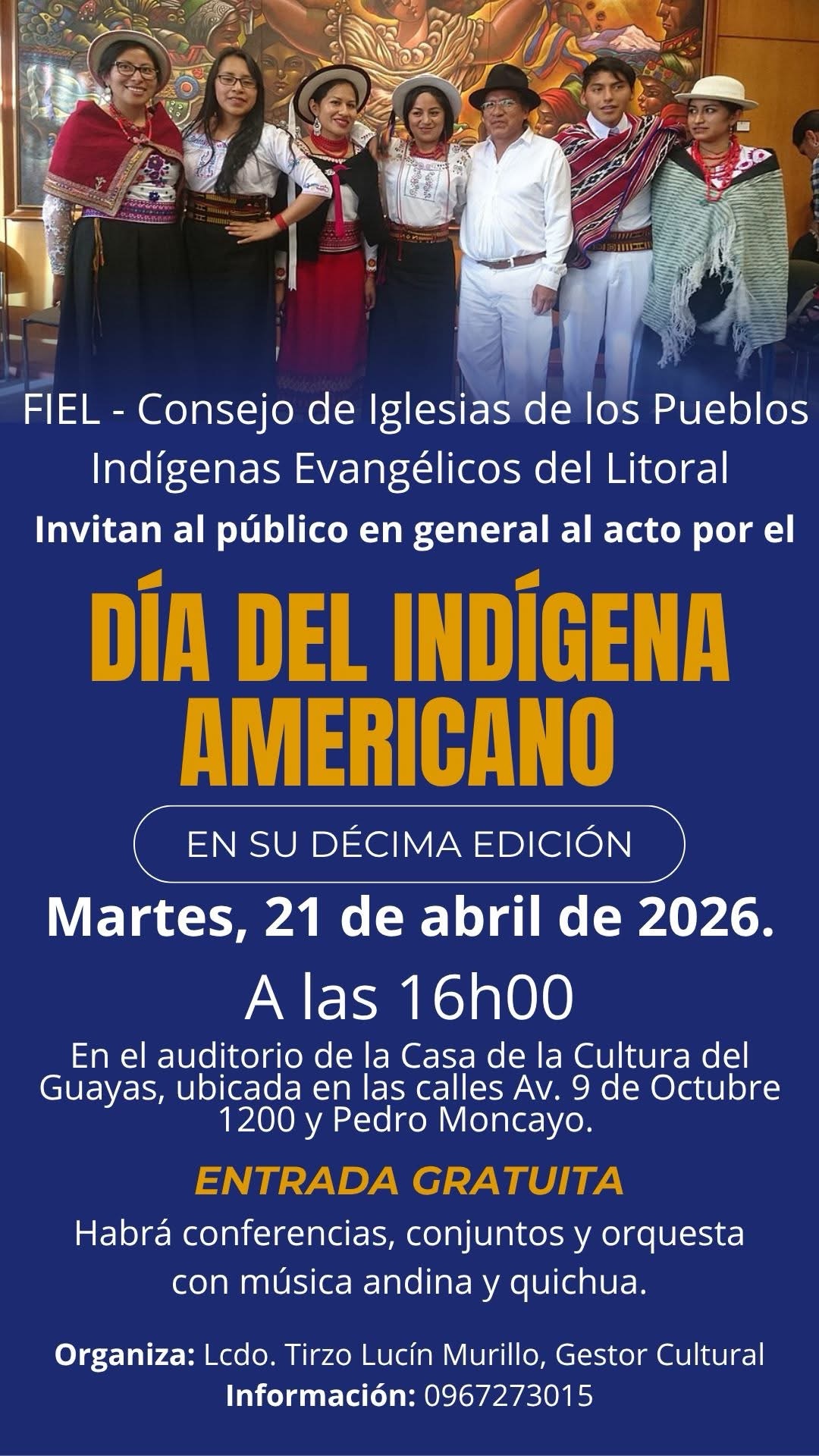 El día delIndígena Americano en su décima edición